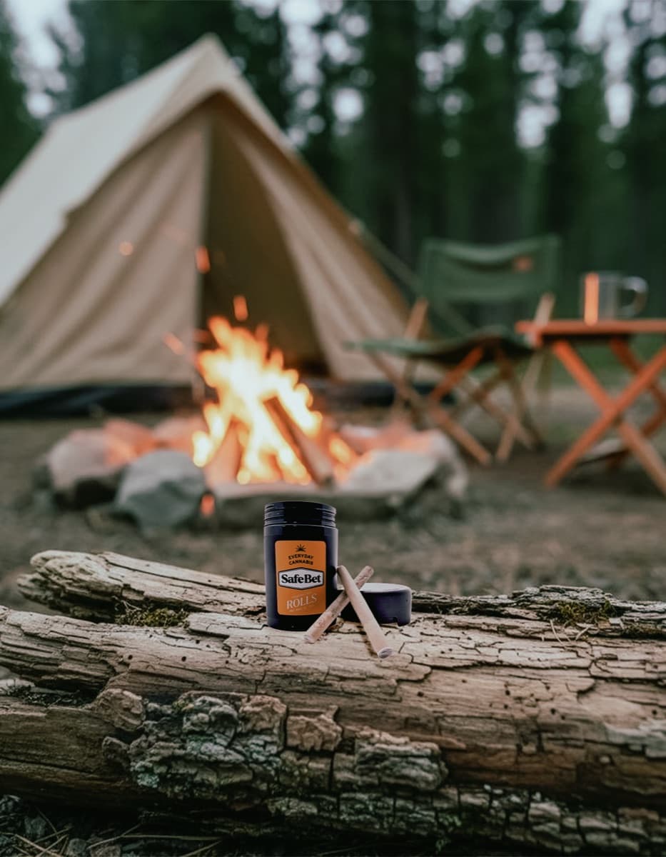Safe Bet product at a Missouri campsite